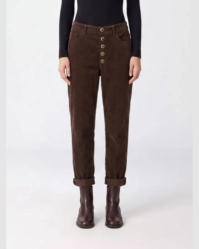 Dondup Hose damen Braun