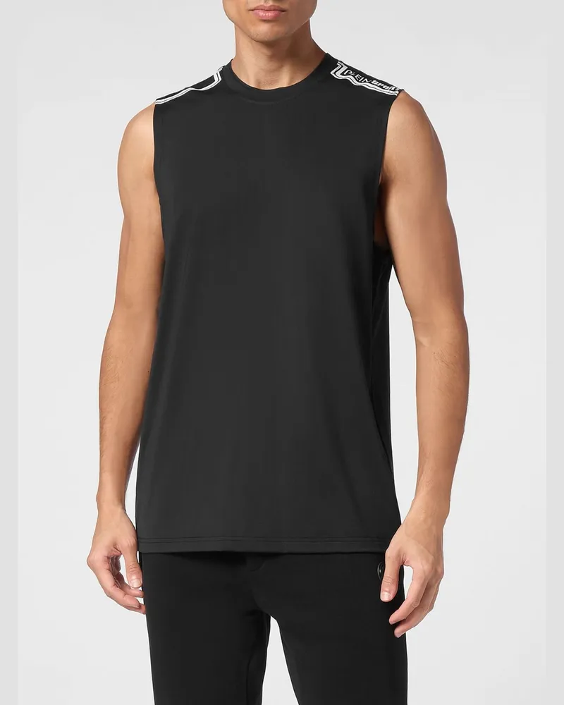 Philipp Plein Tank top herren Schwarz