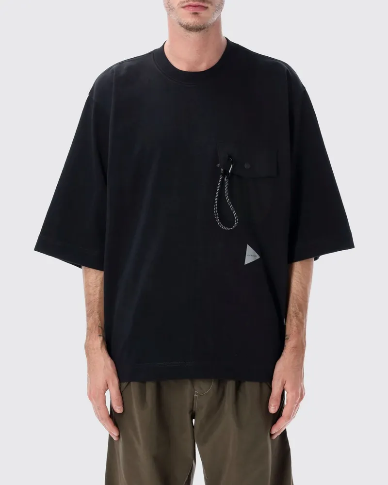 and wander T-shirt herren Schwarz