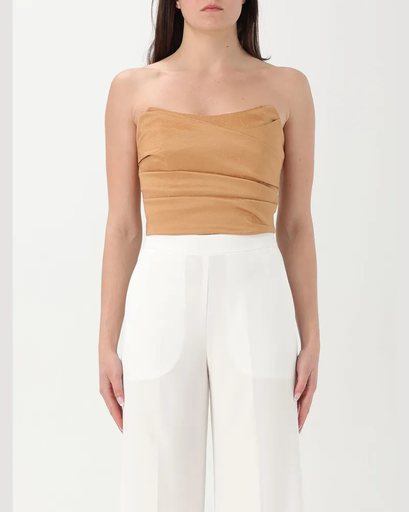 Hanita Top damen Gold