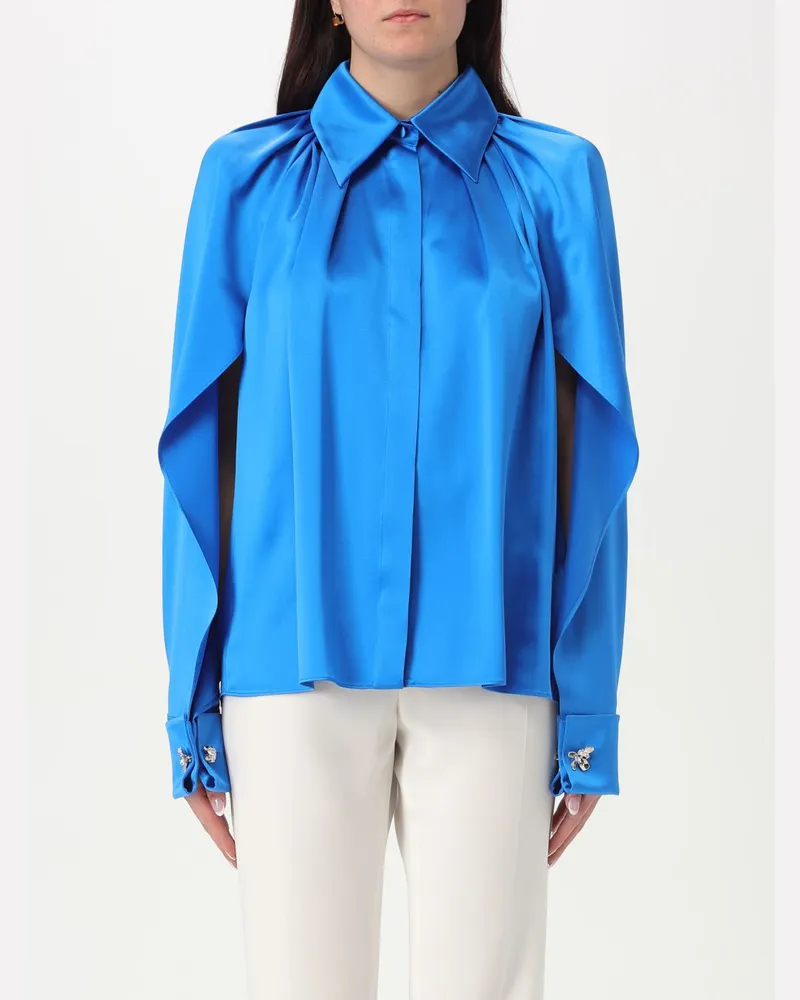 Max Mara Hemdbluse damen Blau