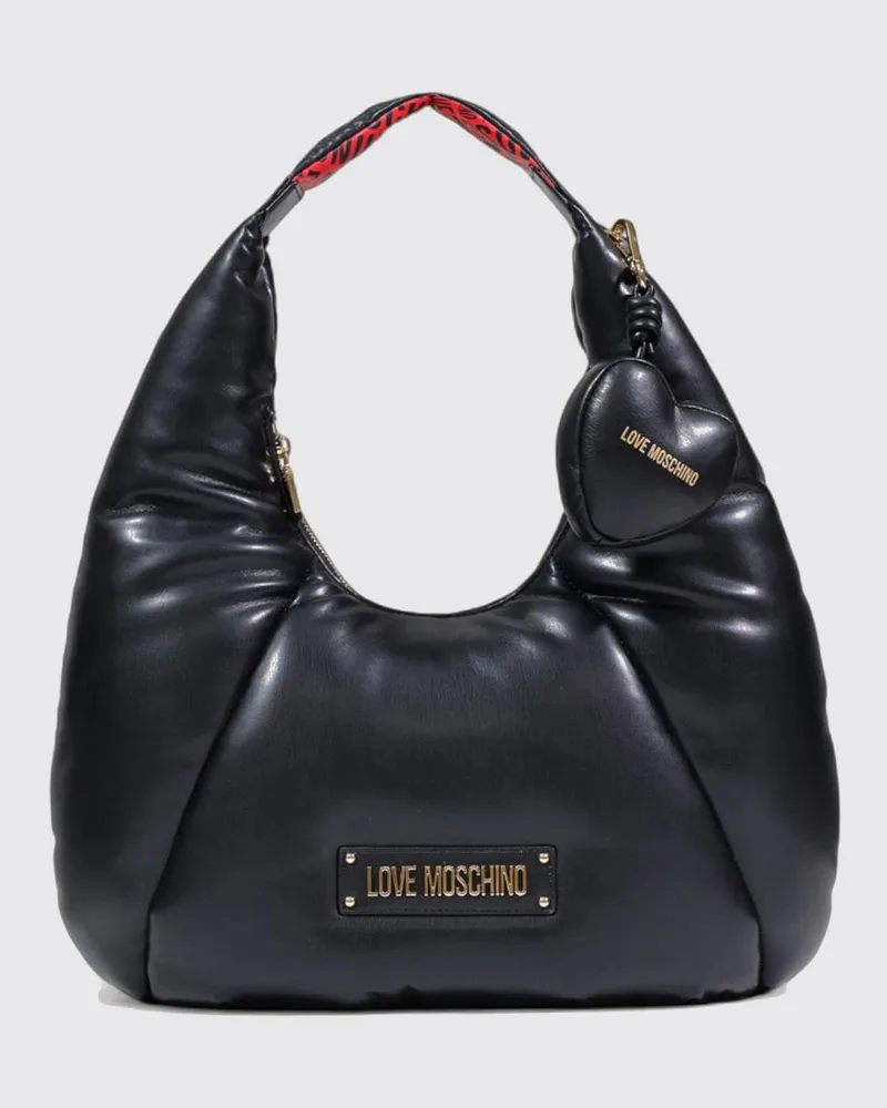 Moschino Schultertasche damen Schwarz