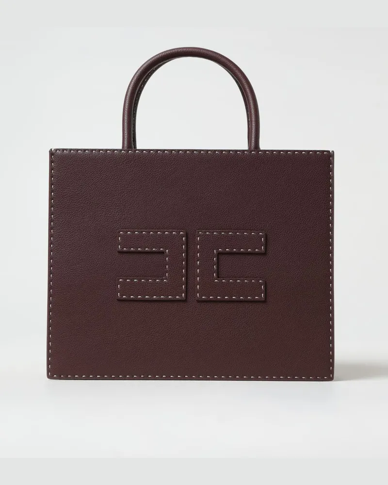 Elisabetta Franchi Schultertasche damen Braun