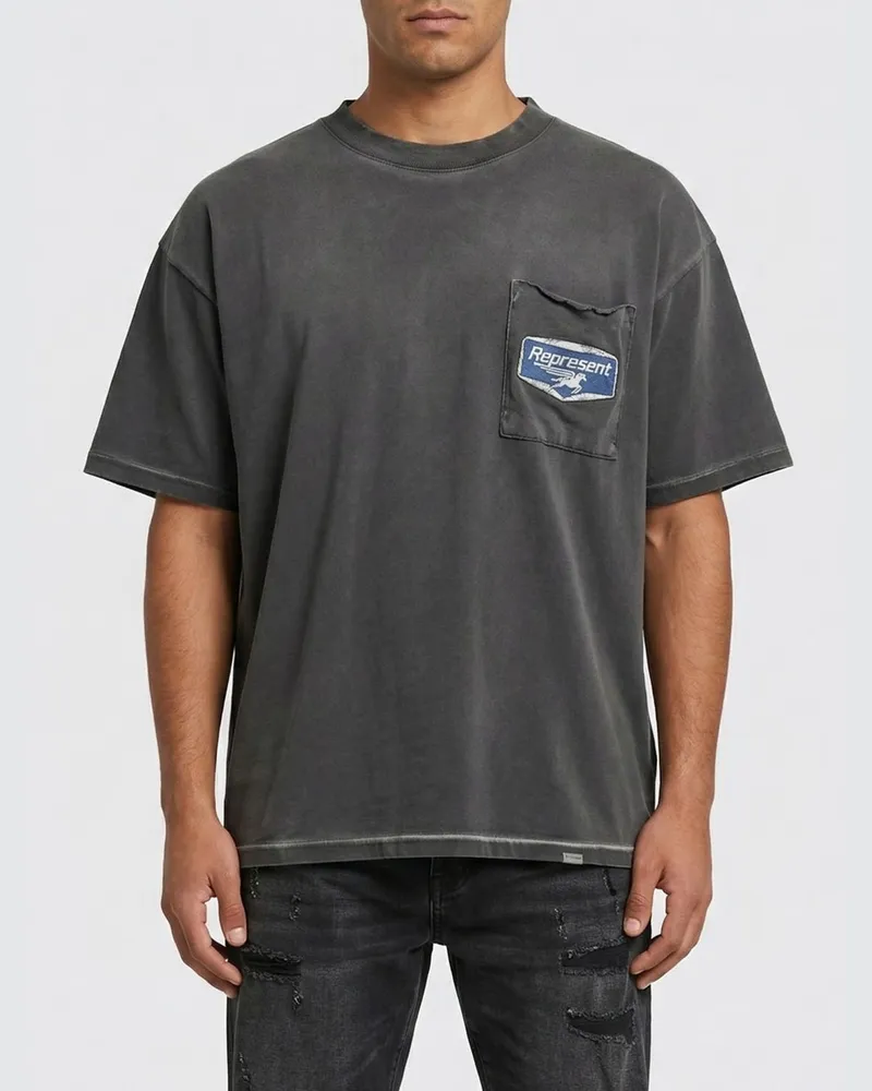 REPRESENT T-shirt herren Schwarz