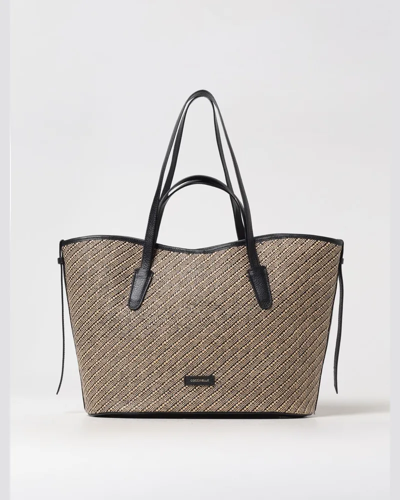 Coccinelle Schultertasche damen Schwarz