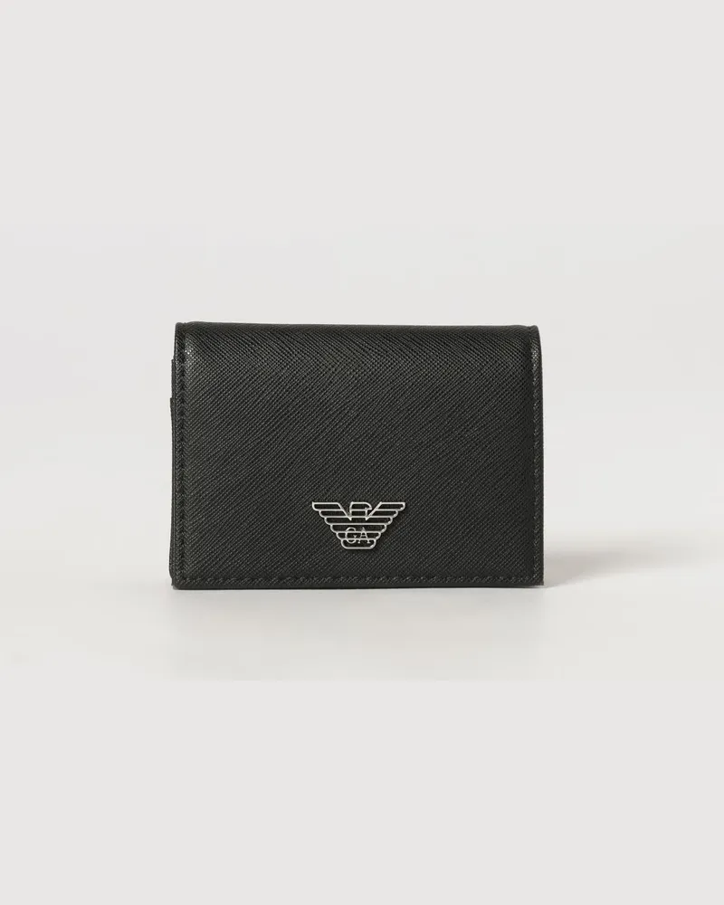 Emporio Armani Portemonnaie herren Schwarz