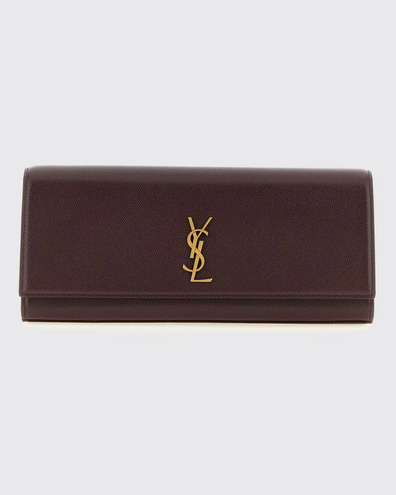 Saint Laurent Minitasche damen Burgunderrot