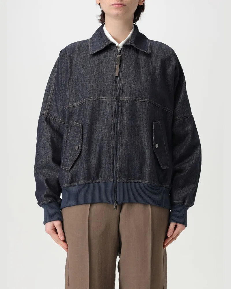 Brunello Cucinelli Jacke damen Blau