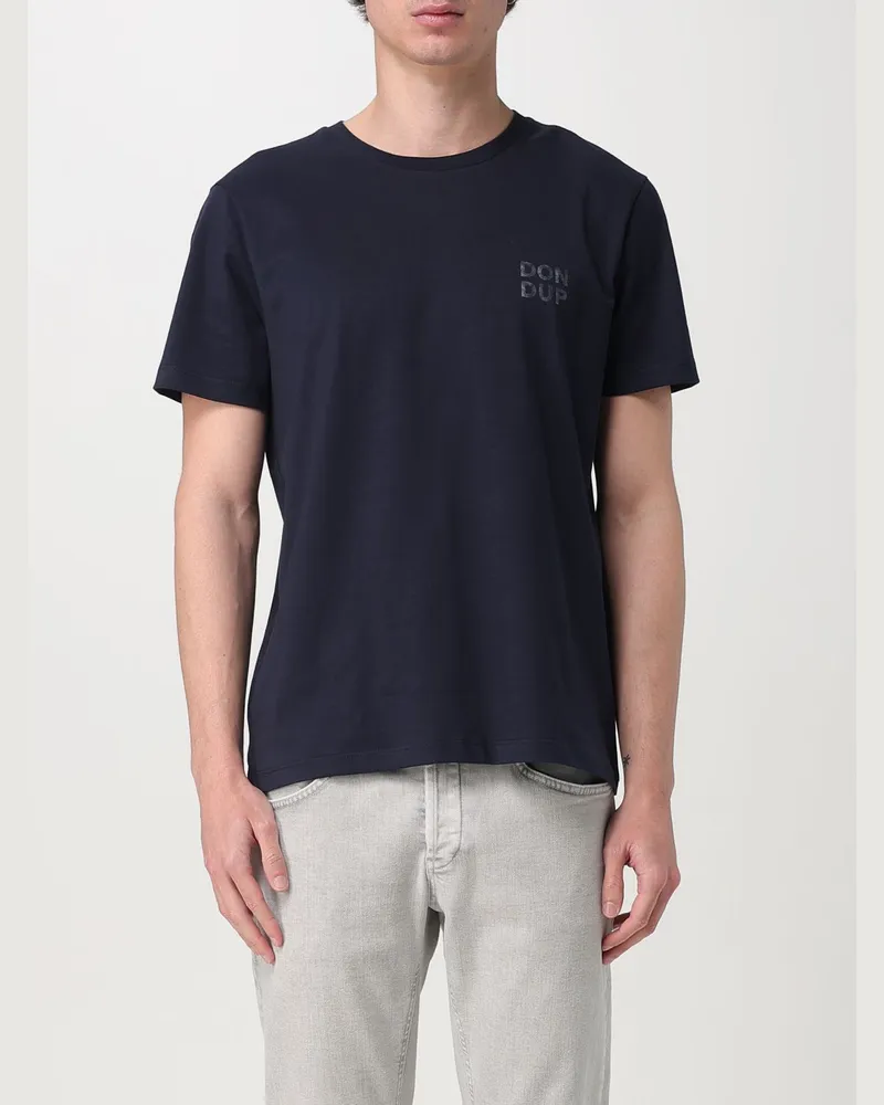 Dondup T-shirt herren Blau