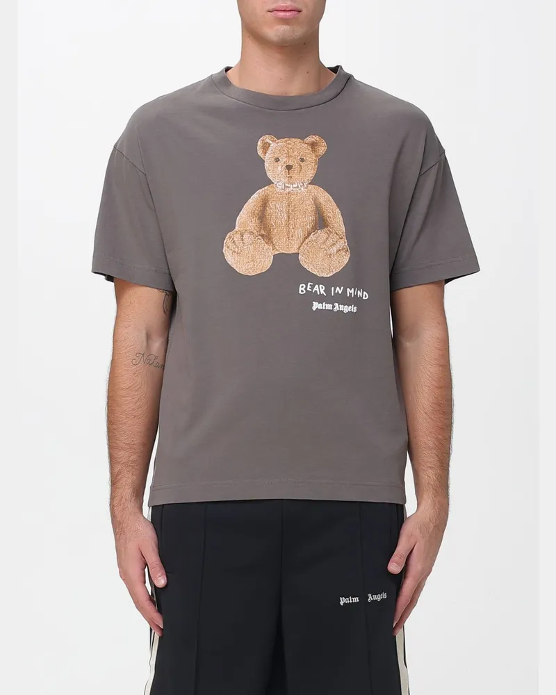 Palm Angels T-shirt herren Grau
