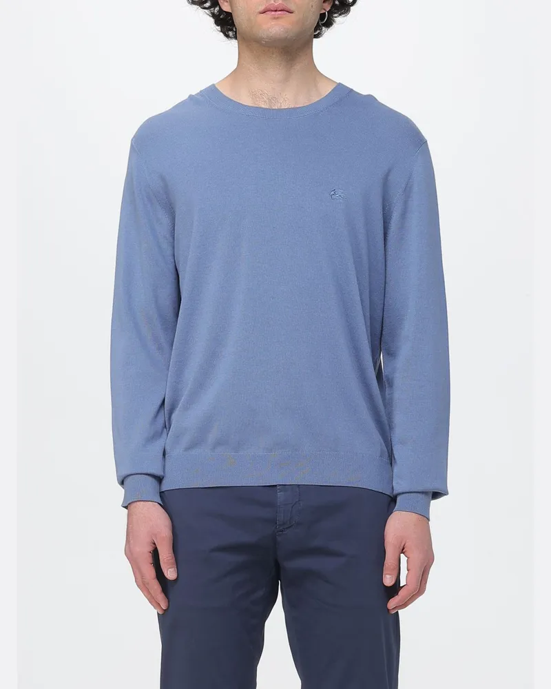Etro Pullover herren Hellblau