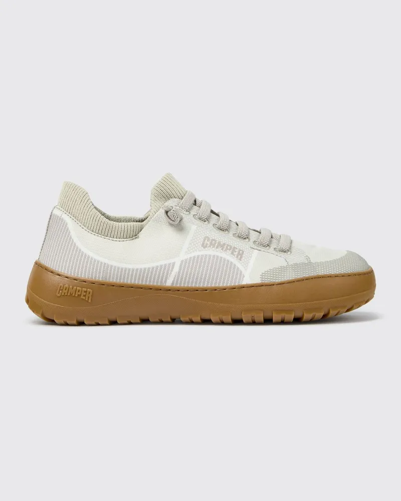 Camper Zweifarbige Slip-on-Sneaker Peu Serra aus recyceltem PET mit Vibram-Sohle Beige