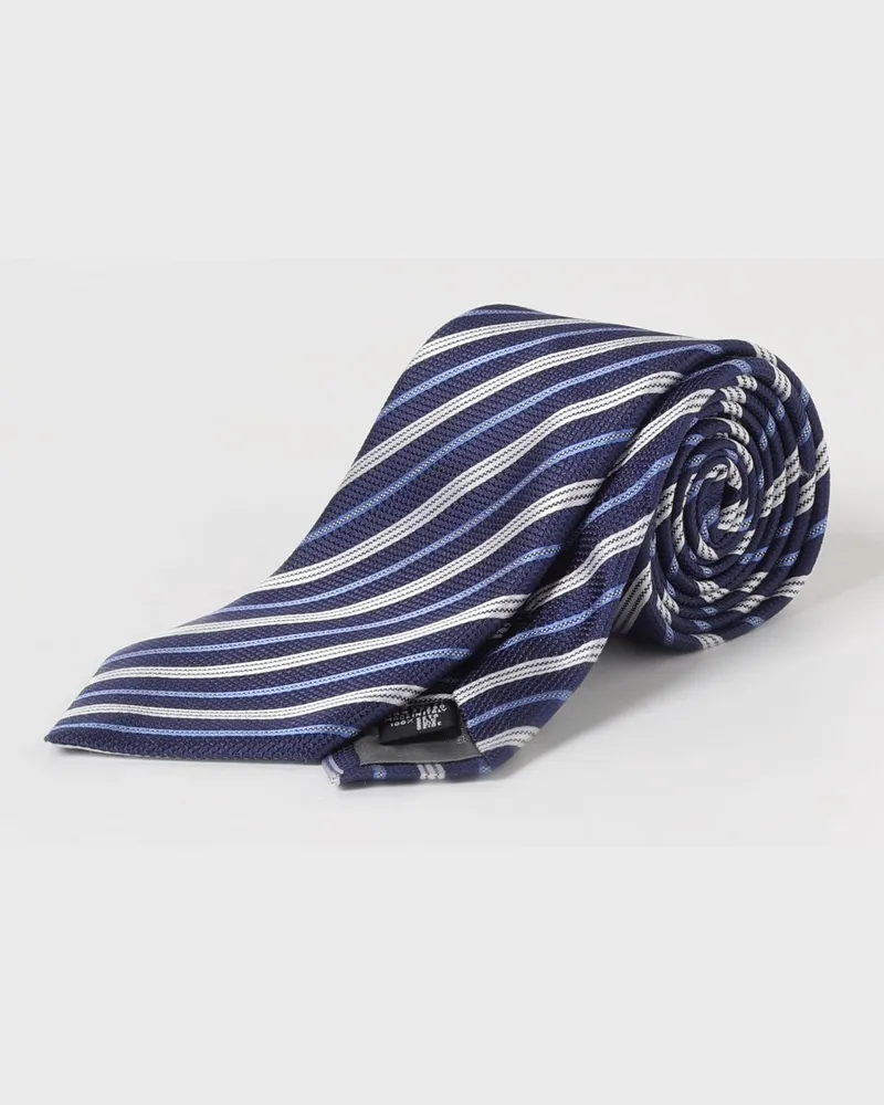 Emporio Armani Krawatte Blau