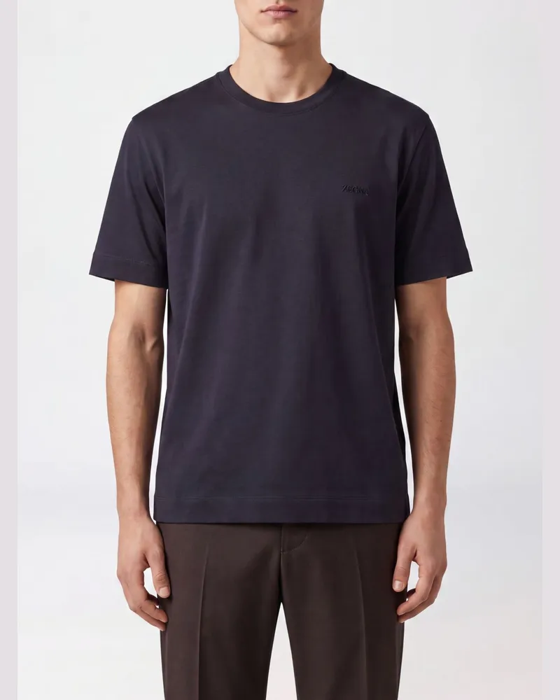 Ermenegildo Zegna T-shirt herren Blau