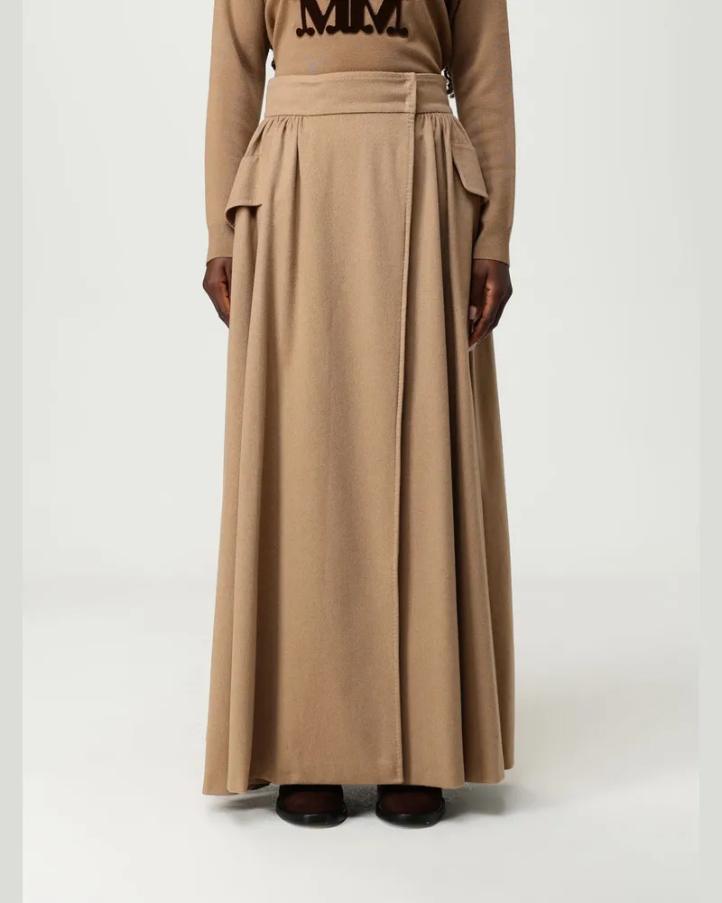 Max Mara Rock damen Camel