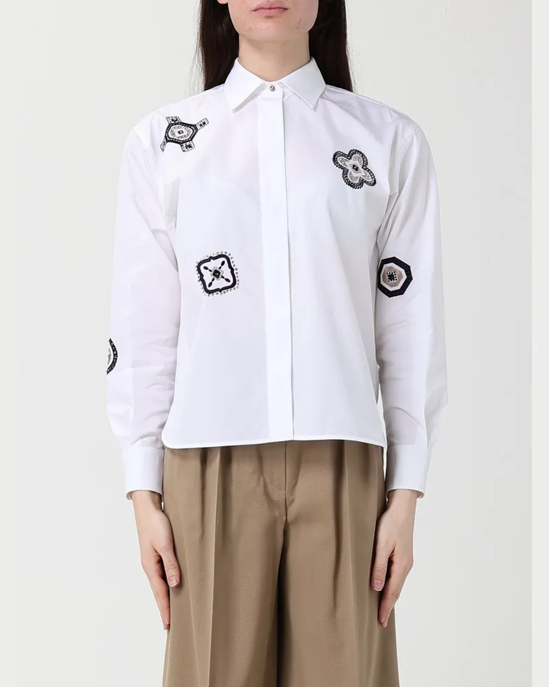 Max Mara Hemdbluse damen Weiß