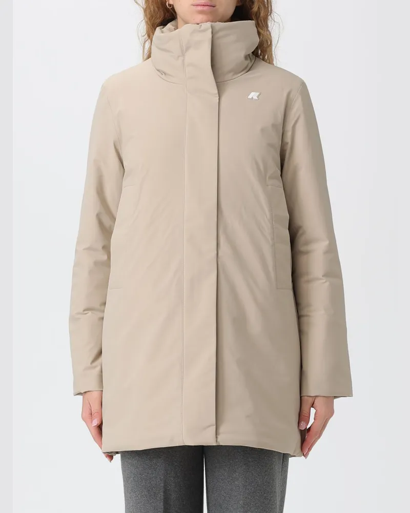 K-Way Mantel damen Beige