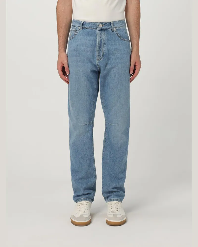 Brunello Cucinelli Jeans herren Blau