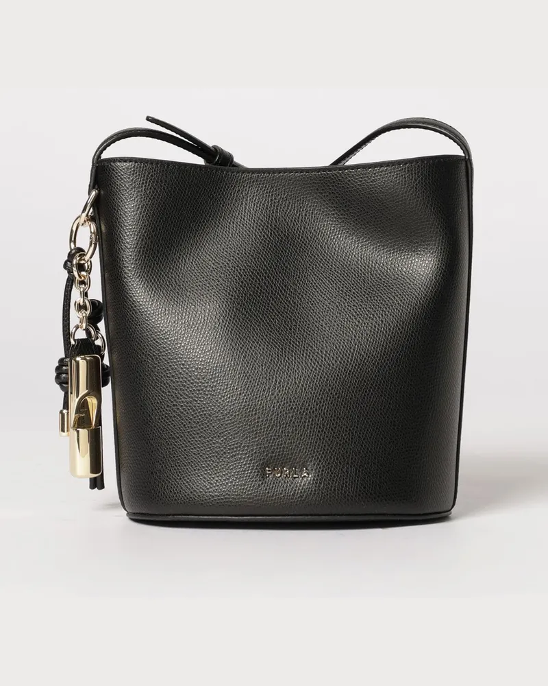 Furla Schultertasche damen Schwarz