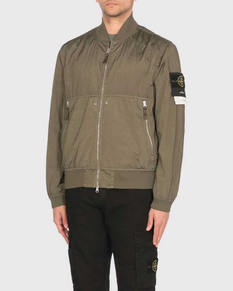 Stone Island Jacke herren Grün