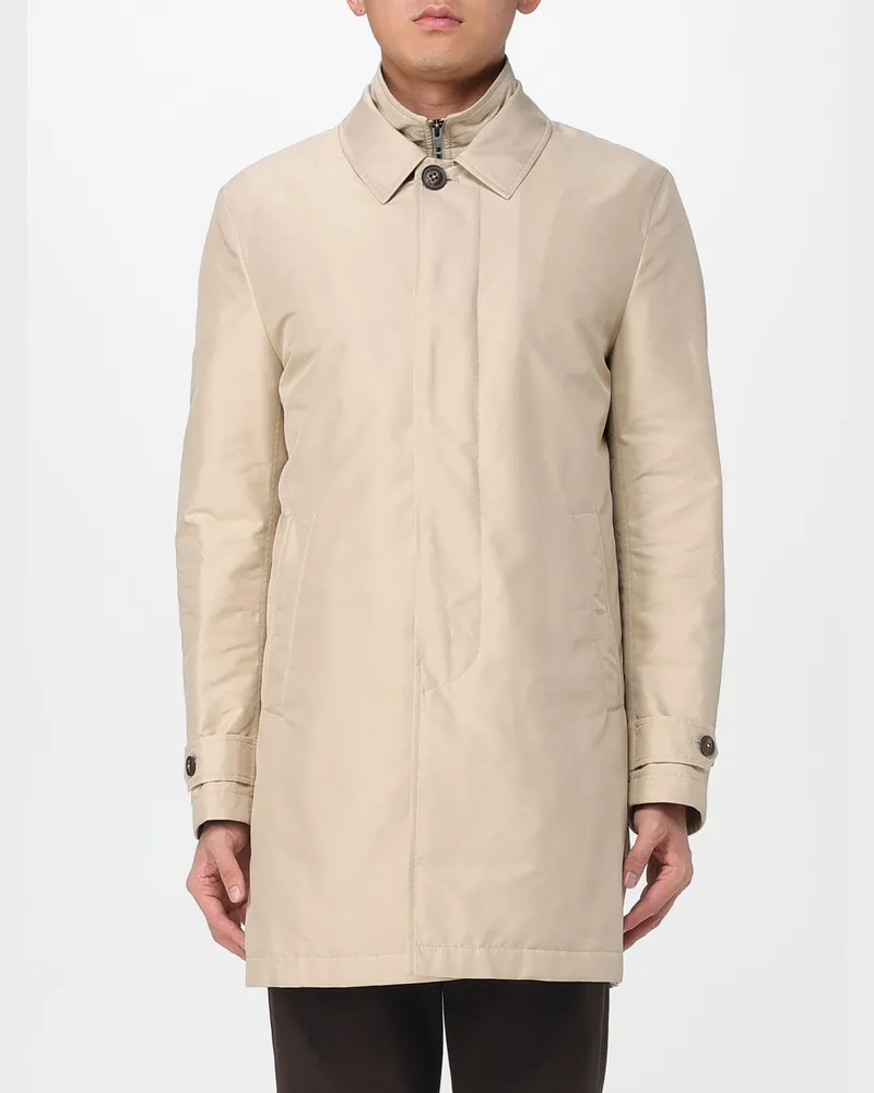 Fay Mantel herren Sand