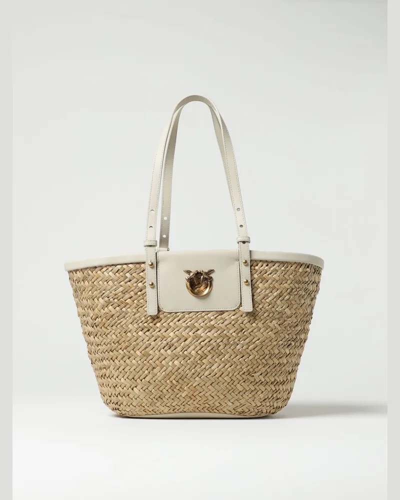 Pinko Schultertasche damen Weiß