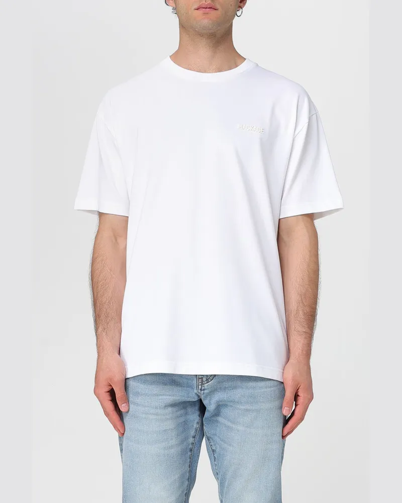 Mackage Basic T-Shirt aus Baumwolle Weiß