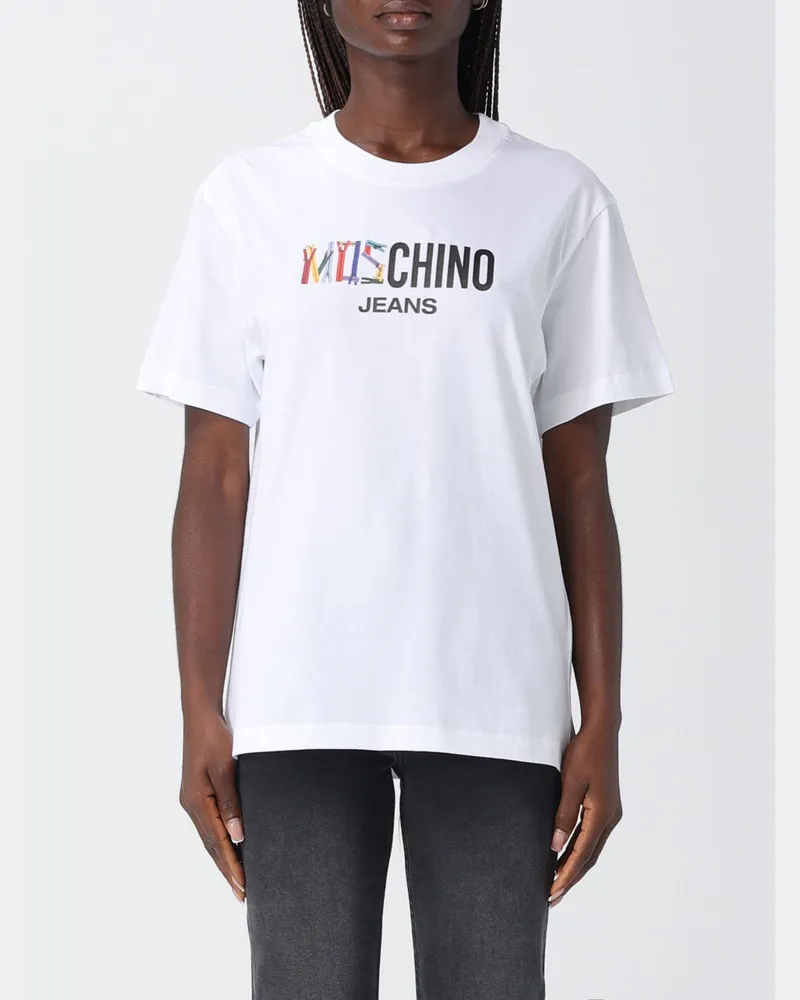 Moschino T-shirt damen Weiß