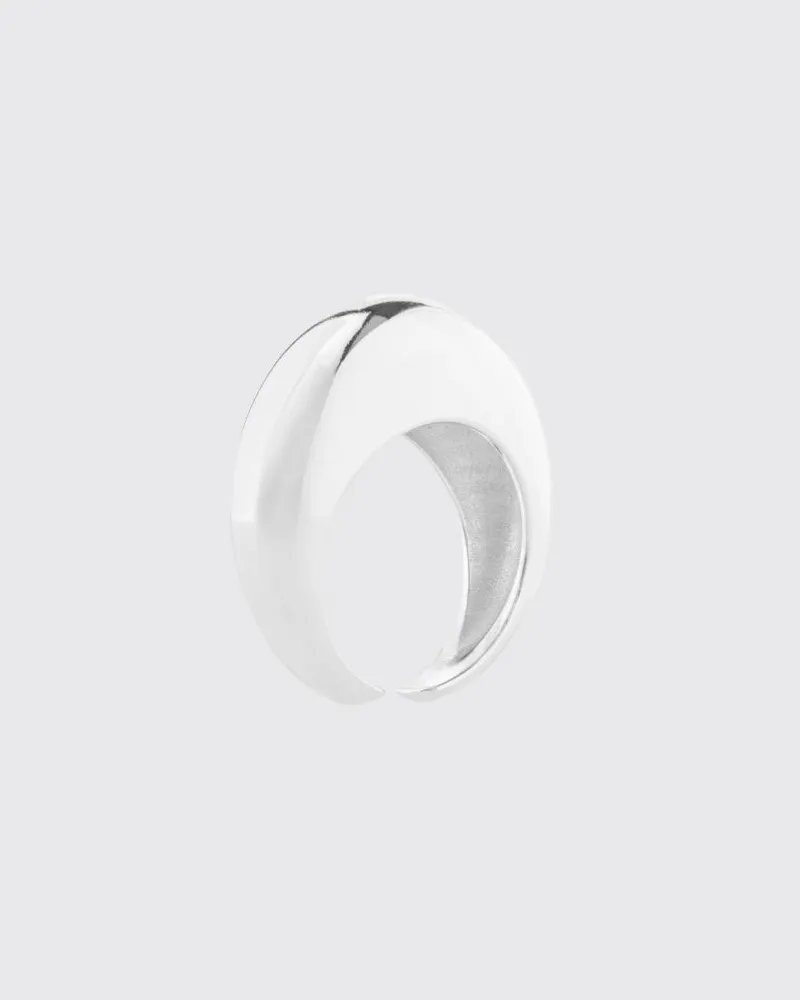Federica Tosi New Stone Ring aus plattierter Bronze Silber