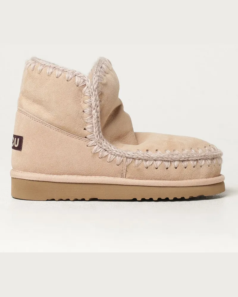Mou Schuhe damen Puder