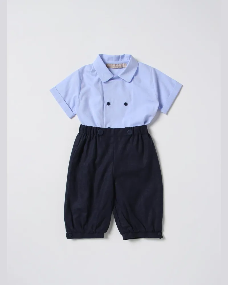 La Stupenderia Strampler kinder Hellblau