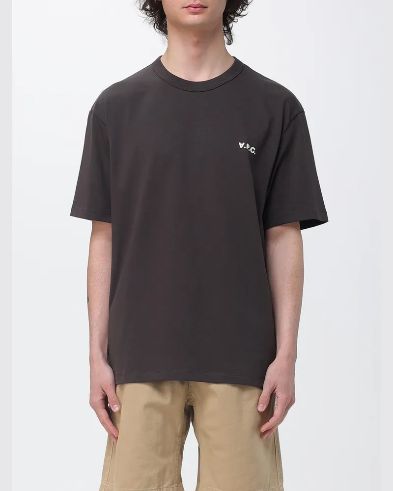 A.P.C. T-shirt herren Braun