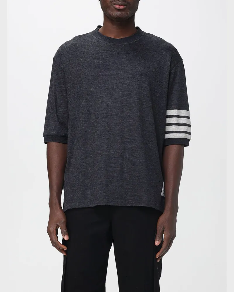 Thom Browne T-shirt herren Grau