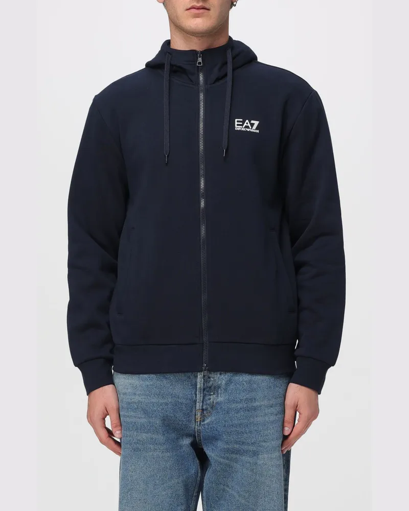 EA7 Pullover herren Blau