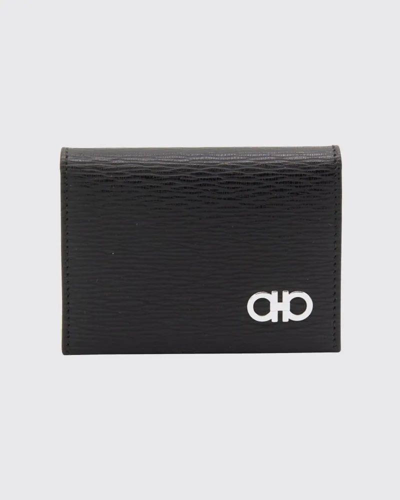 Ferragamo Portmonnaie herren Schwarz