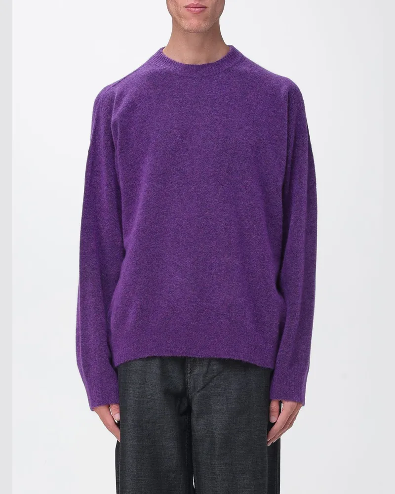 Roberto Collina Pullover herren Violett
