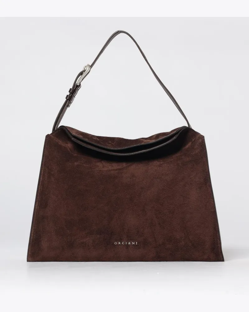 Orciani Schultertasche damen Braun