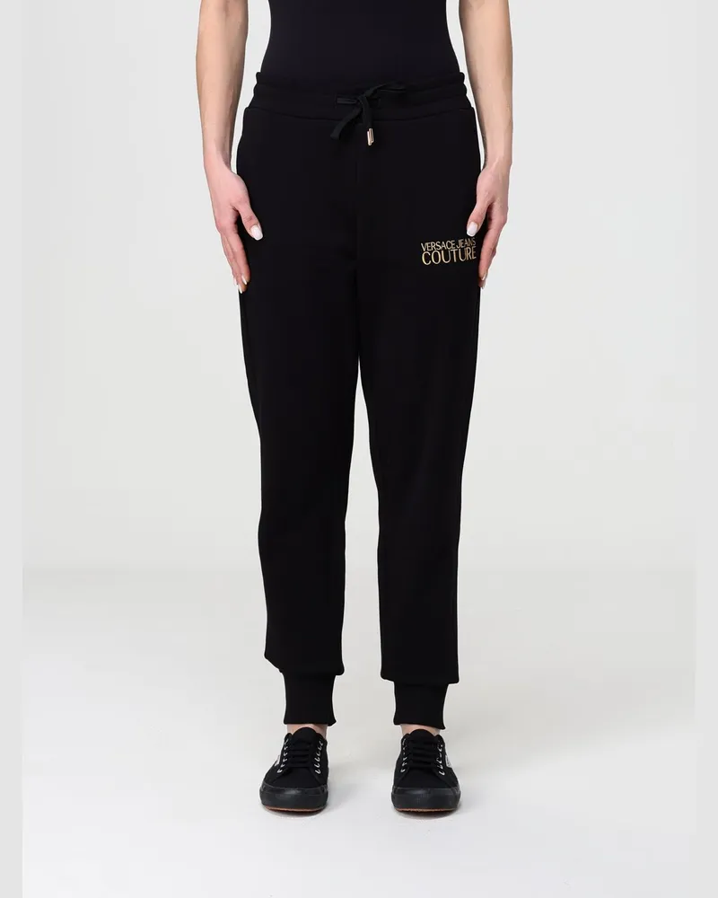 Versace Jeans Hose damen Schwarz