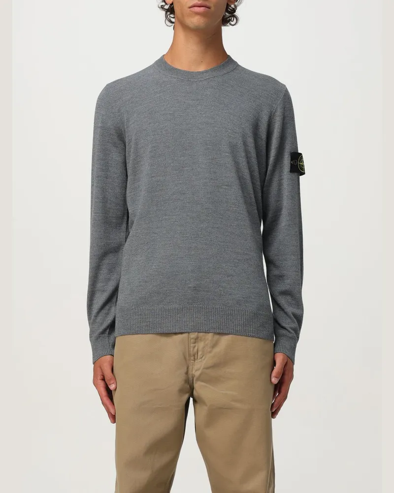 Stone Island Pullover herren Grau