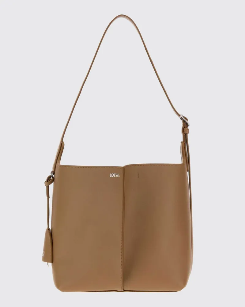 Loewe Bilbao Ledertasche Kaffee
