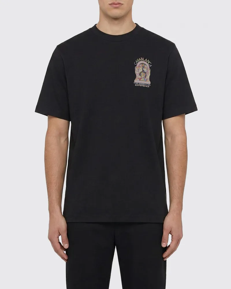 Casablanca Paris T-shirt herren Schwarz