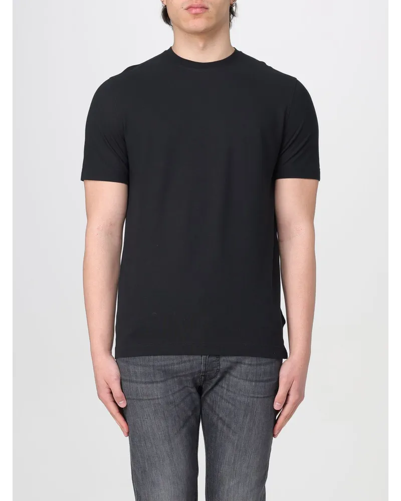 Zanone T-shirt Schwarz