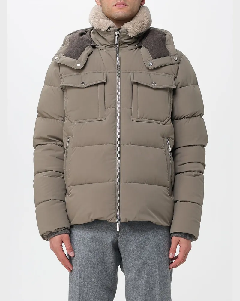 MOORER Mantel herren Braun