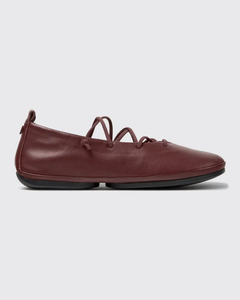 Camper Ballerinas damen Burgunderrot