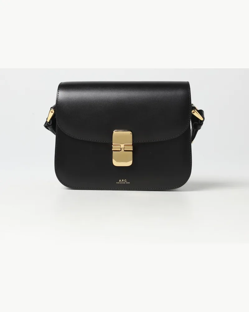 A.P.C. Schultertasche damen Schwarz
