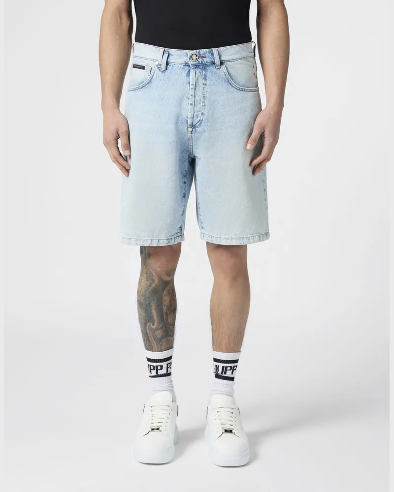 Philipp Plein Shorts herren Denim