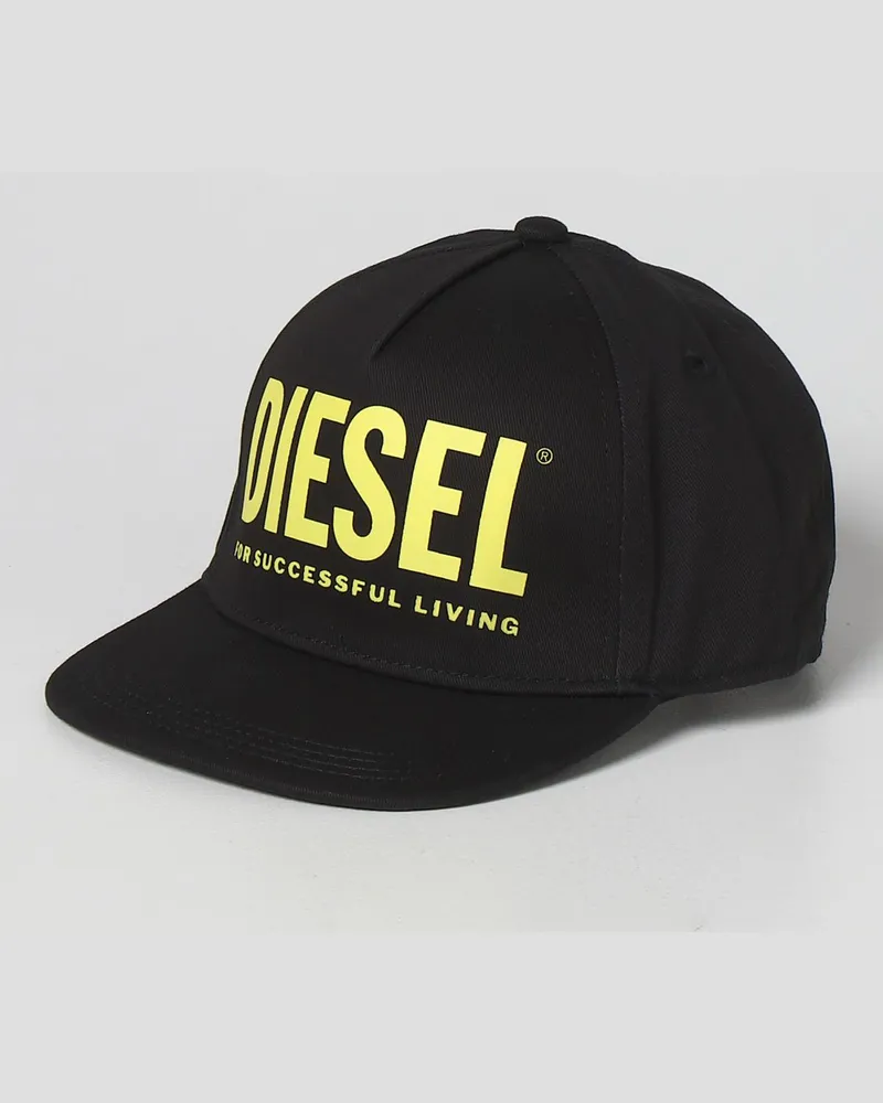Diesel Kinder Hut Schwarz