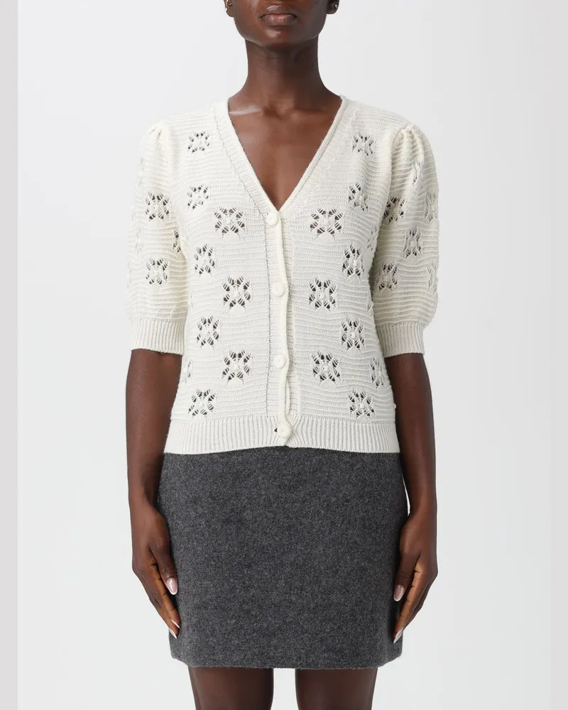 Twin-Set Strickjacke damen Weiß