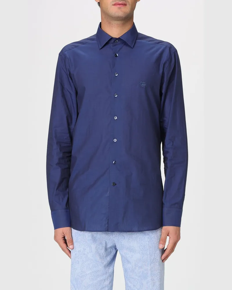 Etro Hemd herren Blau