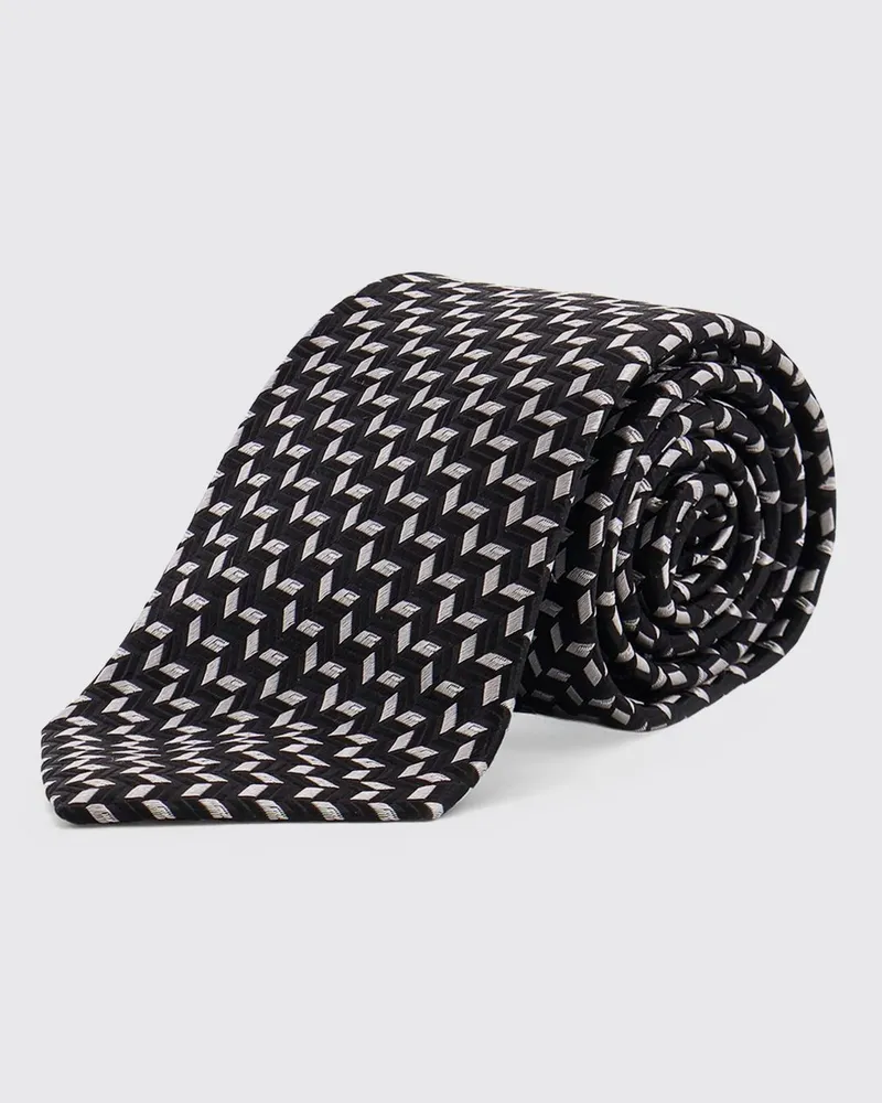 Giorgio Armani Krawatte herren Schwarz